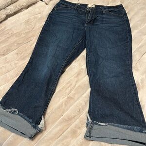 Women's Dark Blue Jeans